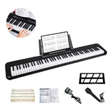 Teclado Musical Digital Piano Para Niños Electrico 88 Teclas