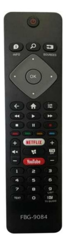 Atacado 10 Controle Compatível Philips Smart Tv 4k Netflix