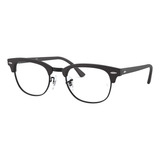 Armazon Ray-ban Rb5154 2077 Clubmaster Negro Mate Gris