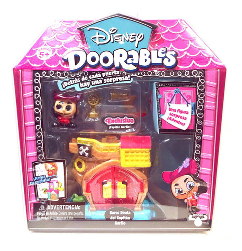 Disney Doorables Super Playset - Capitán Garfio Peter Pan