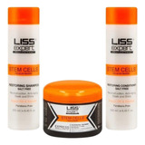 Kit Sh Aco Y Alisado 250 Ml Celulas Madre Liss Expert 