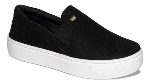 Tênis Feminino Casual Iate Calce Facil Slip On A1.04 B