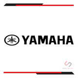 Calca Sticker Calcamonia P/moto Logo Yamaha De 8x15cm 2pzas