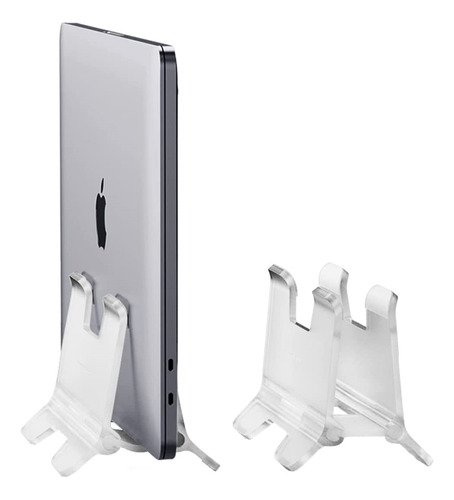 Ordenador Portátil Hagibis Con Soporte Vertical Ajustable Para Macbook Tablet, Color Transparente