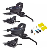 Frenos Hidráulicos + Shifters Shimano Ef505 3x7 Vel Mtb