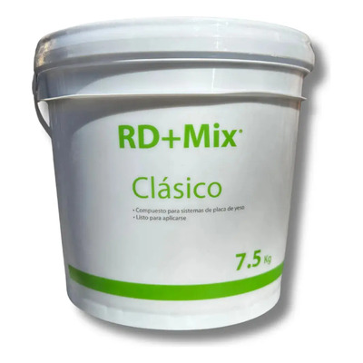 Pasta Plaka Rd+mix Para Juntas De Tablaroca 7.5kg | MercadoLibre