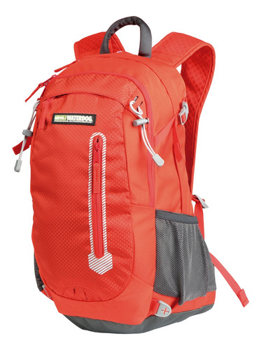 Mochila Taurus 32lts Waterdog Camping Trekking Urbano Color Rojo