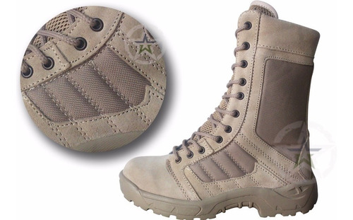 Bota Tactica Militar Repelente Al Agua Ultra Ligera Cómoda Policía Gotcha Airsoft Trabajo Rudo Vestir Casual Negra Kaki 