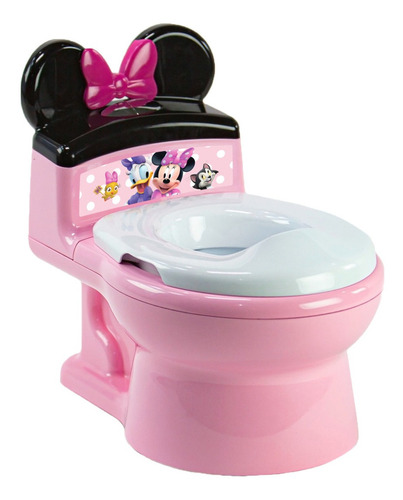 Baño Entrenador Con Sonido Minnie Mouse 2 En 1 Envio Gratis