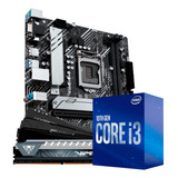 Kit Upgrade Intel Core I3 10100f Placa Mãe H510m Ddr4 8gb