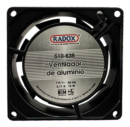 Ventilador De Aluminio 4 Pulgadas, Gran Oferta