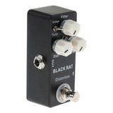 Z Black Rat Distortion Pedal De Efectos De Guitarra True X