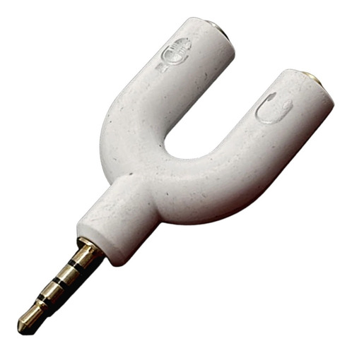 Adaptador P2 X P3 Plug Y Splitter Fone Microfone Headset 