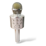 Micrófono Para Karaoke Con Parlante, Bluetooth, Recargable