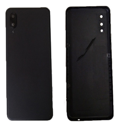 Repuesto Tapa Trasera Compatible Con Samsung A02 Negro