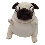 Peluche Perro Pug Pig Panzón Ojos Grandes Suave 15 Cm