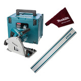 Kit Serra Circular Com Maleta Sp6000j Makita E Trilho 1.9m