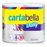 Papel Higiénico Cartabella 48u X Mayor 30mt X 4u Bigsale