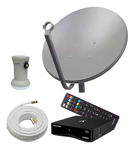 Receptor Completo Digital Banda Ku Full Hd Dth-9000