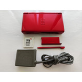 Consola Nintendo Ds Lite Red Full + Stylus + R4 + Cargador