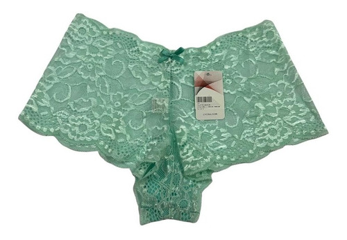 Bombacha Culotte Sin Costura Encaje Puntilla Rackey 701