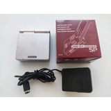 Nnintendo Gba Sp Gameboy Advance Sp Rosa Perla Ags-001+juego