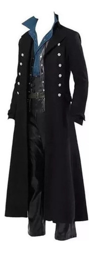 Gabardina De Ropa Gótica Steampunk Para Hombre