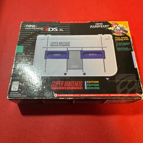 Consola New Nintendo 3ds X L Super Nintendo Edition