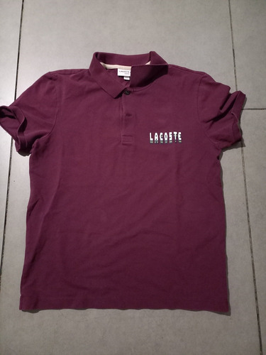 Playera Lacoste Talla M Tipo Polo Original De Uso 