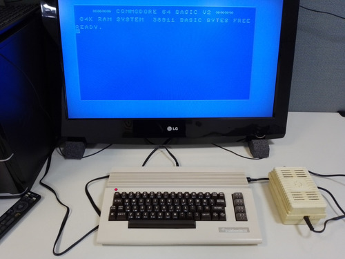 Commodore 64 Funcionando 