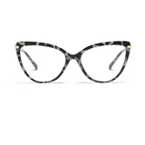 Lentes Cat Eye 93335c2gylp Filtro Antiluz Azul Computadora 