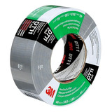 Cinta De Tela Para Ductos Dt11 3m, 48 Mm X 54,8 M. Color Plateado