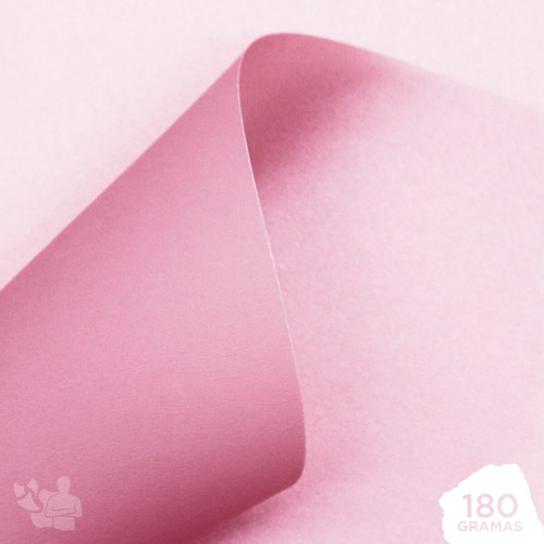 Papel Vegetal Perolizado 180g A4 (rosa) 20 Folhas