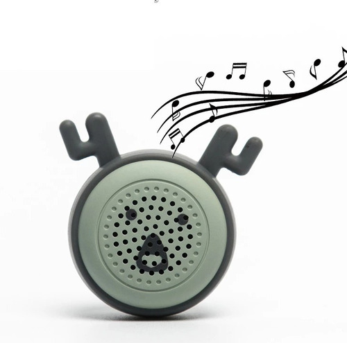 Mini Caixa Caixinha Som Música Tira Foto Bluetooth Portátil