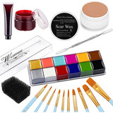 Wismee Pro Sfx - Kit De Efectos Especiales De Maquillaje, 12