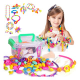 Niñas Juguetes Pulsera De Cuentas Set Bisutería 700pcs