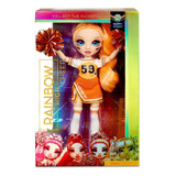Muñeca Rainbow High Cheer Doll- Poppy Rowan (orange)