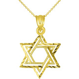 Jewelry America Collar Con Colgante De Estrella De David Heb