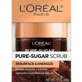 Mascarilla Exfoliante Pure Sugar Scrub Loreal Café 