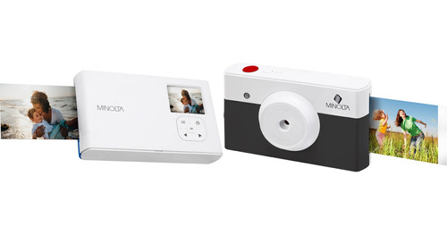 Minolta Instapix Mncp10 Instant Print Digital Camera (charco