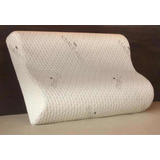 Almohada Viscoelástica Perfumada Cervical 60x40x14! 