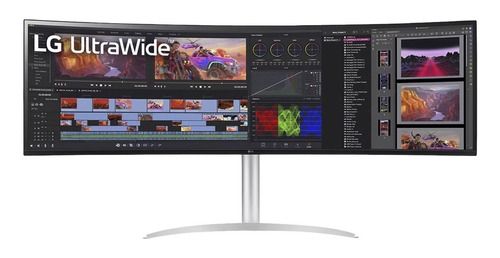 Monitor Gamer 49  LG Ultrawide Curvo Qhd 144hz 1ms 49wq95c-w