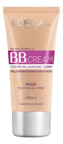 Base De Maquiagem Em Creme L'oréal Paris - 30ml