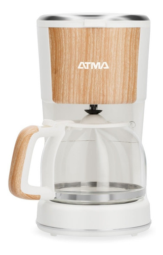 Atma Caatw21wp Cafetera De Filtro Linea Nordica 1.25l Color Blanco