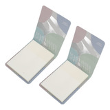 Paleta De Papel Cosmético Para Decoración De Uñas, 2 Unidade