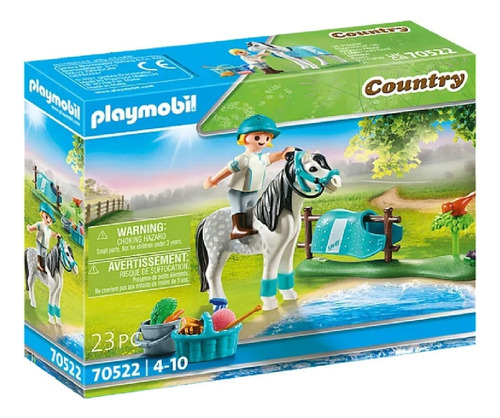 Playmobil Country Pony Clásico Coleccionable Jinete #70522