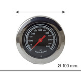 Termometro Pirometro De Horno 600 Grados