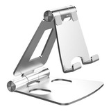 Soporte Apoya Celular Tablet Plegable Escritorio Aluminio 