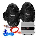 Subwoofer Bomber Doble Carbon 500w Potencia Taramps Cables