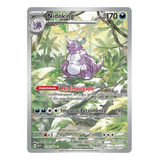 Carta Pokémon Nidoking Ilustração Rara Escarlate Violeta 151